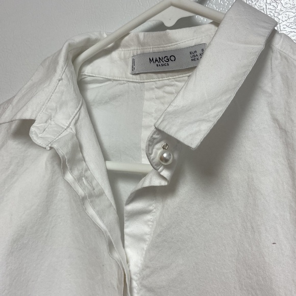 MANGO white button down - Picture 2 of 4
